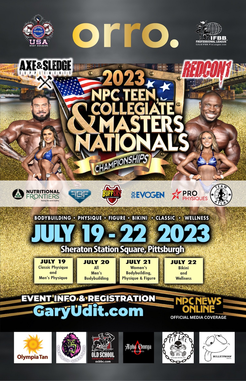 2023 NPC TEEN, COLLEGIATE and MASTERS NATIONAL CHAMPIONSHIPS